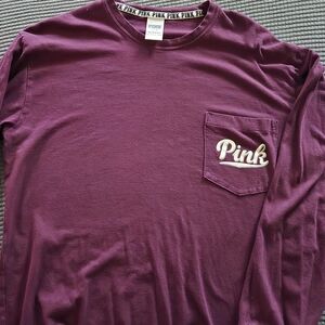 Victoria's Secret Long Sleeve Tee - Deep Purple
